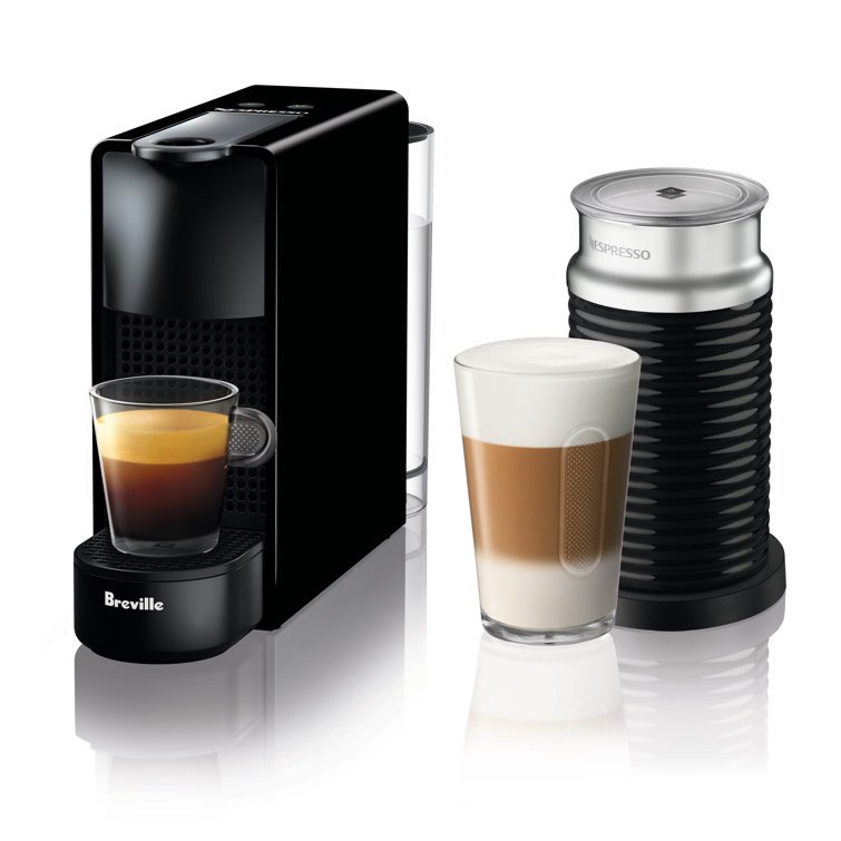 Nespresso Essenza Mini Single Serve Machine and Aeroccino Milk Frother Reviews Wayfair